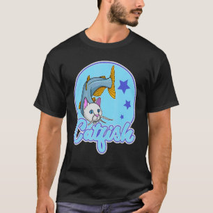 Wels Wels Katzenwels Angeln Humor 10 T-Shirt