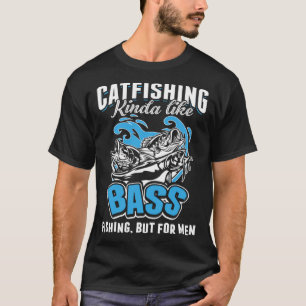 Welsangeln Bass Angelrute Angler Fischer Fischen T-Shirt