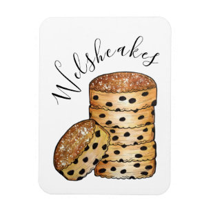 Welsh Cakes Welshcakes Bakestones UK British Food Magnet