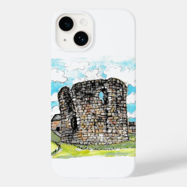 Welsh Castle Case-Mate iPhone 14 Hülle (Rückseite)