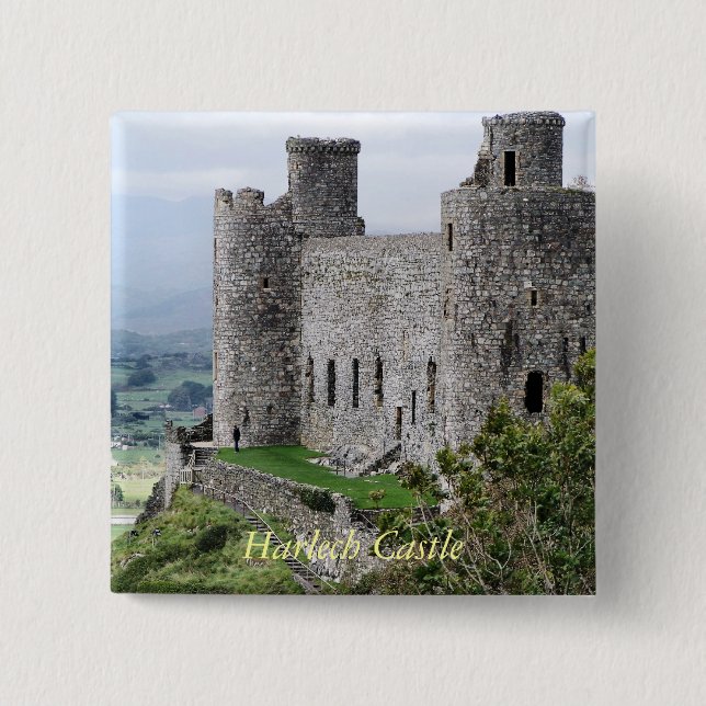 WELSH CASTLES BUTTON (Vorderseite)