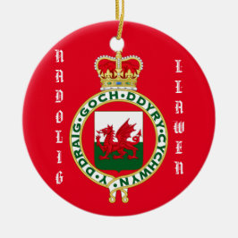 Welsh Christmas Ornament