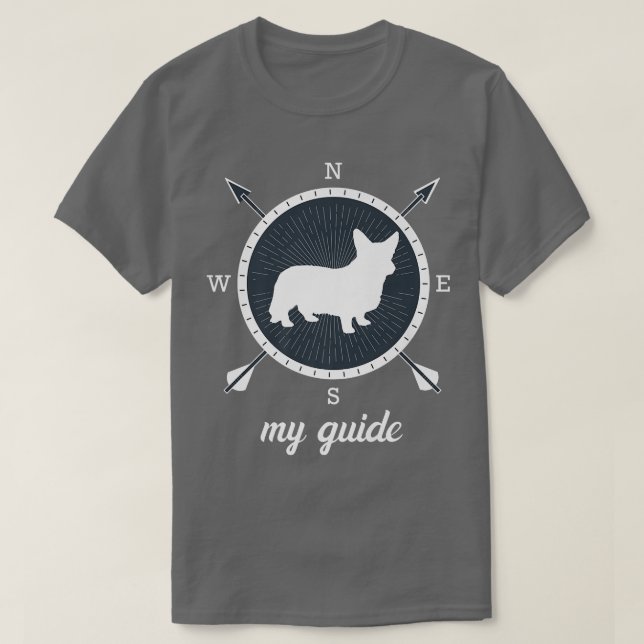 Welsh Corgi Dog Retro1589 T-Shirt (Design vorne)