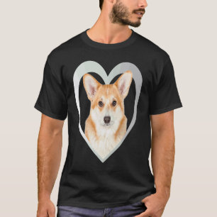 Welsh Corgi Hundeherz Pembroke Welsh Corgi T-Shirt