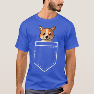 Welsh Corgi in My Pocket Welsh Corgi Hund Mama 167 T-Shirt