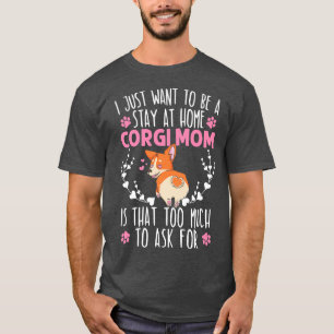 Welsh Corgi Mama Dog Lover Welppy Owner Corgi Bree T-Shirt