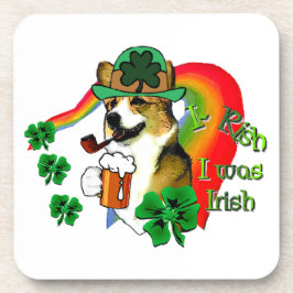 Welsh Corgi St Patricks Day Untersetzer