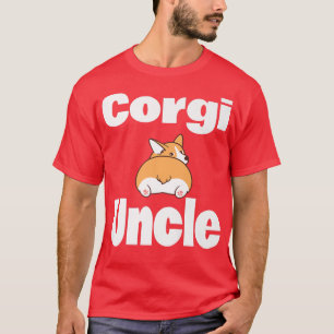 Welsh Corgi Uncle Dog Lover Tierbesitzer Funny Hum T-Shirt
