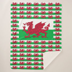Welsh Dragon ~ Flag Wales Sherpadecke