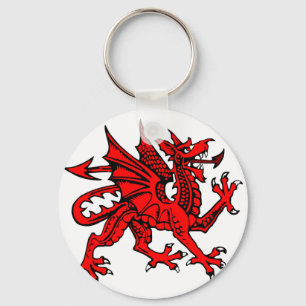Welsh Dragon Schlüsselanhänger