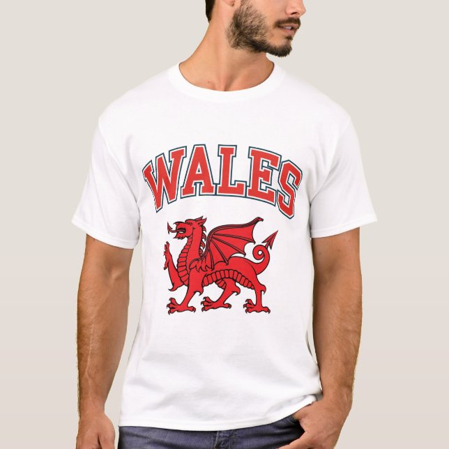 Welsh Dragon T-Shirt (Vorderseite)