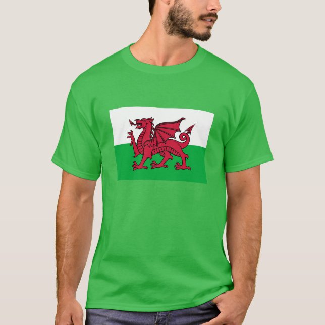 Welsh Dragon T-Shirt (Vorderseite)