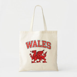 Welsh Dragon Tragetasche