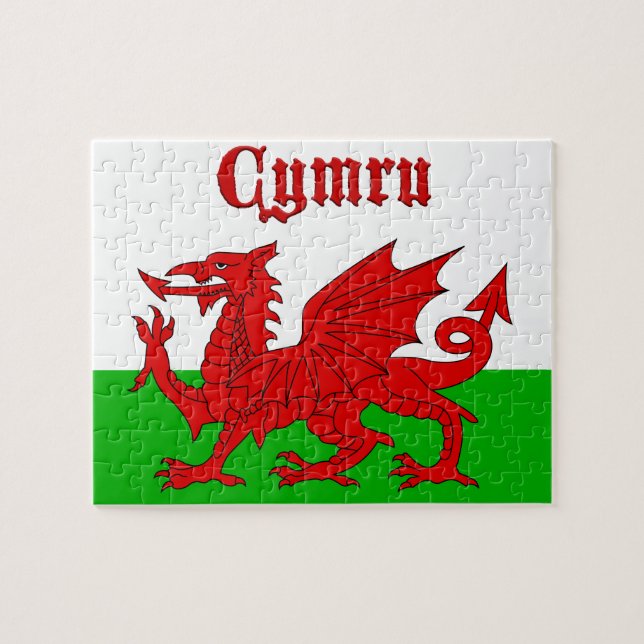 Welsh Flag Cymru (Horizontal)