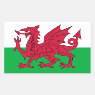 Welsh Flag Sticker