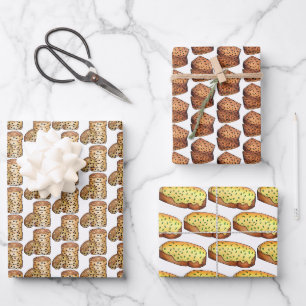 Welsh Foods Welshcakes Bara Brith Rarebit Wales Ve Geschenkpapier Set