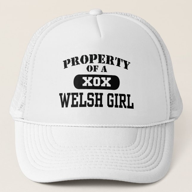 Welsh Girl Truckerkappe (Vorderseite)