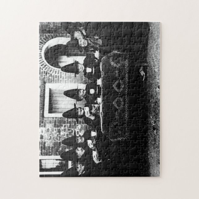 Welsh Hexen mit Tee-Krone-Teatime (Vertikal)