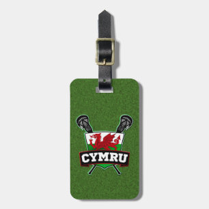 Welsh Lacrosse Luggage Tag Template Gepäckanhänger