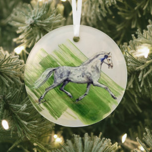 Welsh Pony by Hevener Ornament Aus Glas