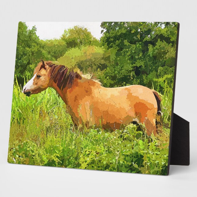 WELSH PONY FOTOPLATTE (Seite)