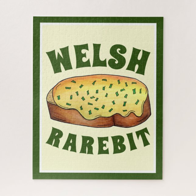 Welsh Rarebit Savory Cheese Toast British Food UK (Vertikal)