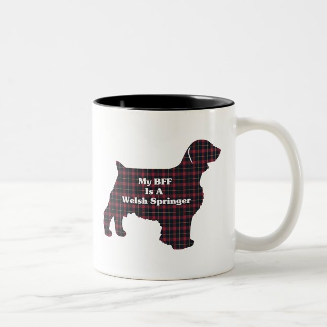 Welsh Springer BESTE FREUNDIN Tasse (Rechts)