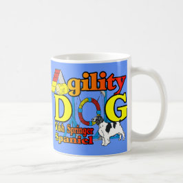 Welsh Springer Spaniel Agility Geschenke Kaffeetasse