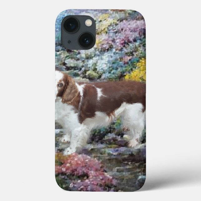 Welsh Springer Spaniel Kunstgeschenke Case-Mate iPhone Hülle (Rückseite)