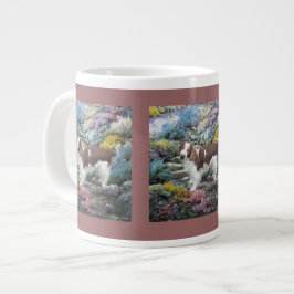 Welsh Springer Spaniel Kunstgeschenke Jumbo-Tasse