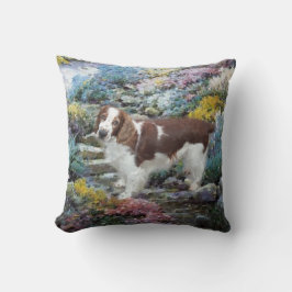 Welsh Springer Spaniel Kunstgeschenke Kissen