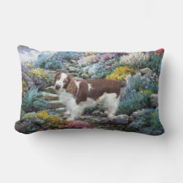 Welsh Springer Spaniel Kunstgeschenke Lendenkissen