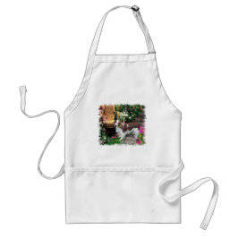 Welsh Springer Spaniel Kunstgeschenke Schürze