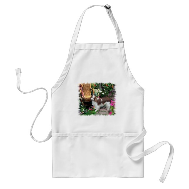 Welsh Springer Spaniel Kunstgeschenke Schürze (Vorne)