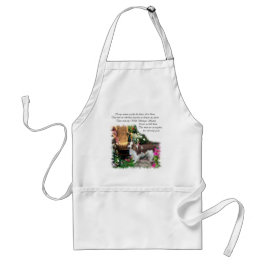Welsh Springer Spaniel Kunstgeschenke Schürze