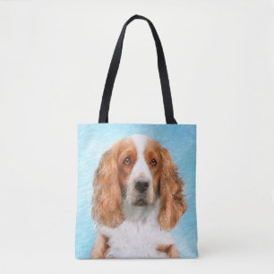 Welsh Springer Spaniel-Malerei - Originale Hundeku Tasche