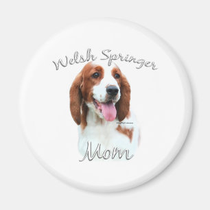 Welsh Springer Spaniel Mama 2 Magnet
