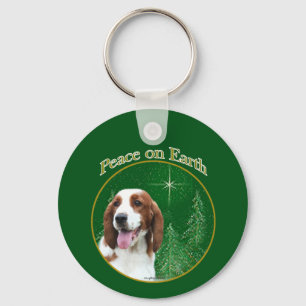 Welsh Springer Spaniel Peace Schlüsselanhänger