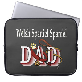 Welsh Springer Spaniel Vater Laptopschutzhülle