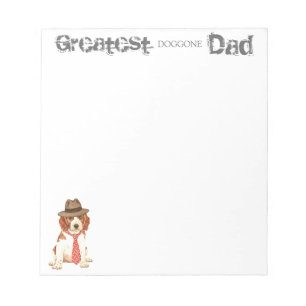 Welsh Springer Spaniel Vater Notizblock