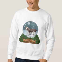 Welsh Springer Spaniel Weihnachtsgeschenke Sweatshirt