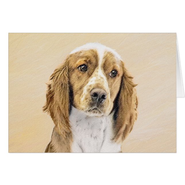 Welsh Springer Spanischmalerei - Original Dog Art (Vorderseite (Horizontal))