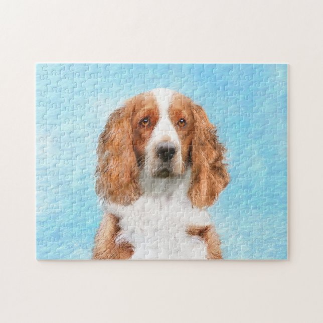 Welsh Springer Spanischmalerei - Original Dog Art (Horizontal)