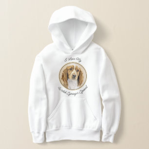Welsh Springer Spanischmalerei - Original Dog Art Hoodie