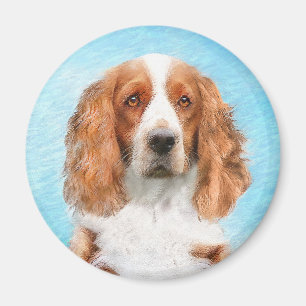 Welsh Springer Spanischmalerei - Original Dog Art Magnet