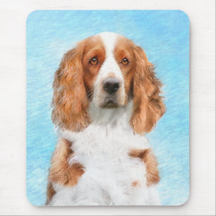 Welsh Springer Spanischmalerei - Original Dog Art Mousepad
