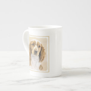 Welsh Springer Spanischmalerei - Original Dog Art Prozellantasse
