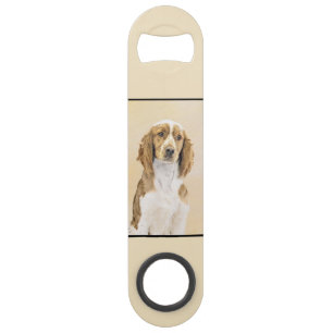 Welsh Springer Spanischmalerei - Original Dog Art Speed Flaschenöffner
