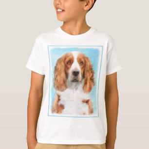 Welsh Springer Spanischmalerei - Original Dog Art T-Shirt