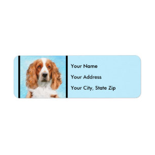 Welsh Springer Spanischmalerei - Original Hund Kun